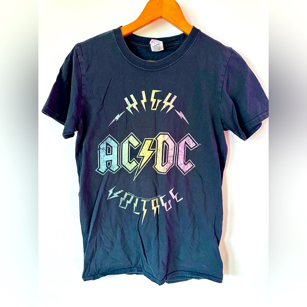 AC/DC Kids High Voltage T-Shirt - Black